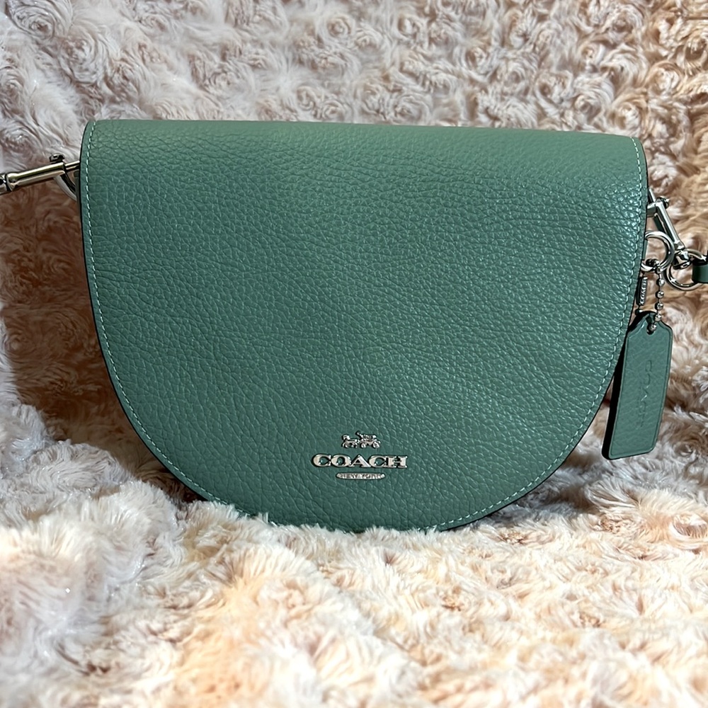 Coach Mini Crossbody Green